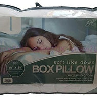 Duvet Cover SetsLUXURY MicroFibre Box Pillow (One Pillow) ---OR--- MicroFibre Pillow Pair ~ Super Soft Just Like DOWN PILLOWS ~ Filled with 100% HollowFibre - Luxury ComfortStyle