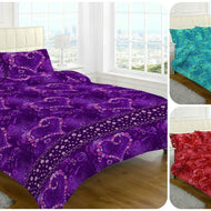 Luxury JASMIN 3pc Duvet / Quilt COVER SETS with FREE Pillow Cases ~ XMAS GIFT ~ POLYCOTTON stuff & UK SIZES - Luxury ComfortStyle