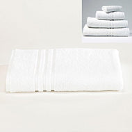 Luxury 3 Piece TOWEL BALE SET ~ Hand Towel ~ Bath Towel ~ Bath Sheet ~ 450GSM 100% Egyptian Cotton ~ WHITE COLOR - Luxury ComfortStyle