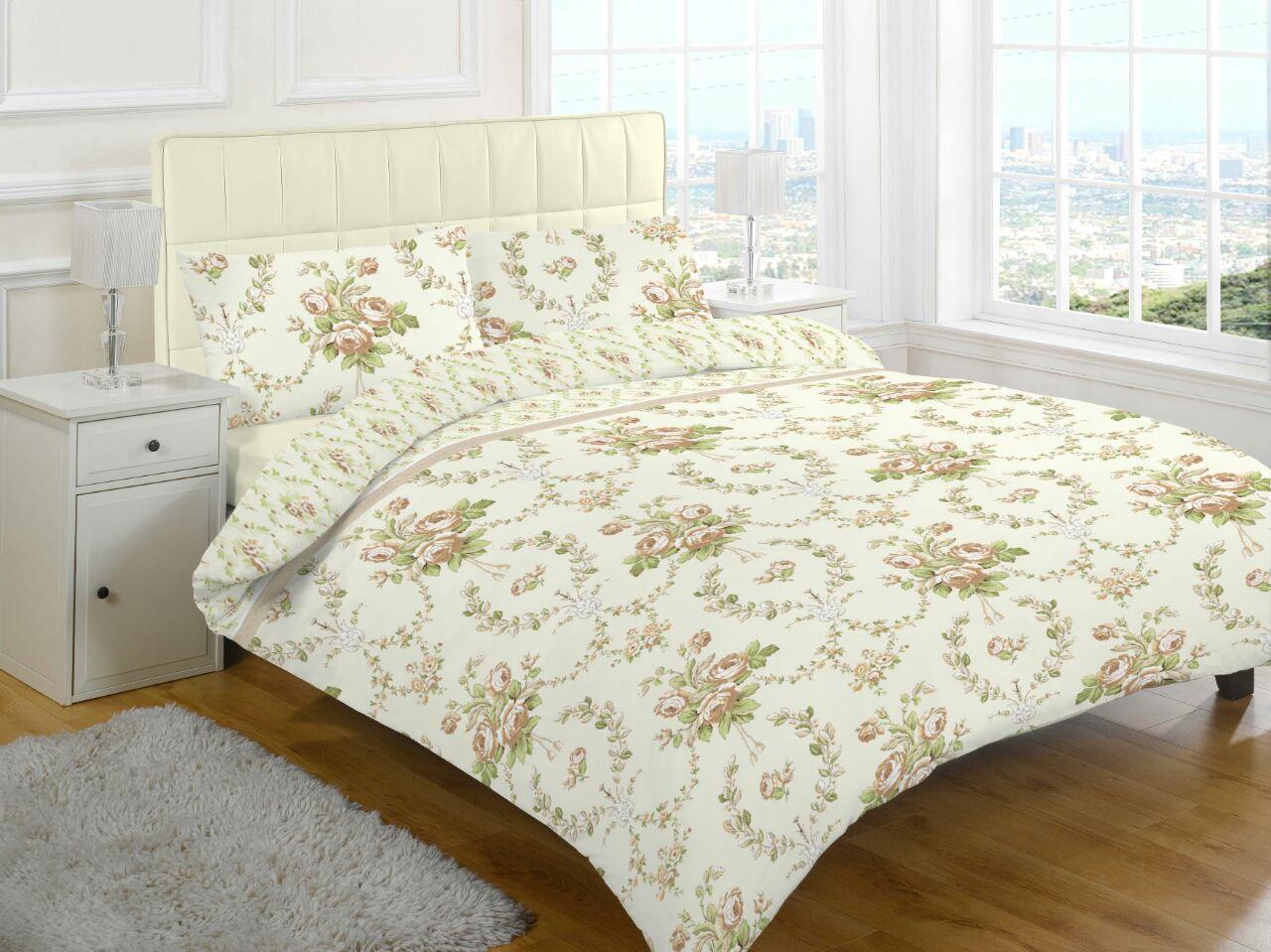 FLANNELETTE 3pc Printed SHEETS SET (Fitted + Flat + Pillowcases) 100% Brushed Cotton - Luxury ComfortStyle