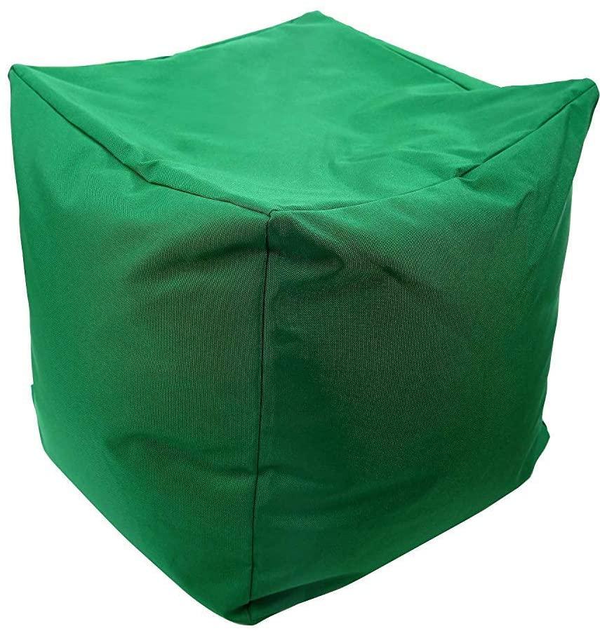Waterproof Cube Bean Bag Indoor & Outdoor Medium Size Footstool Pouffe Beanbags - Comfort Style