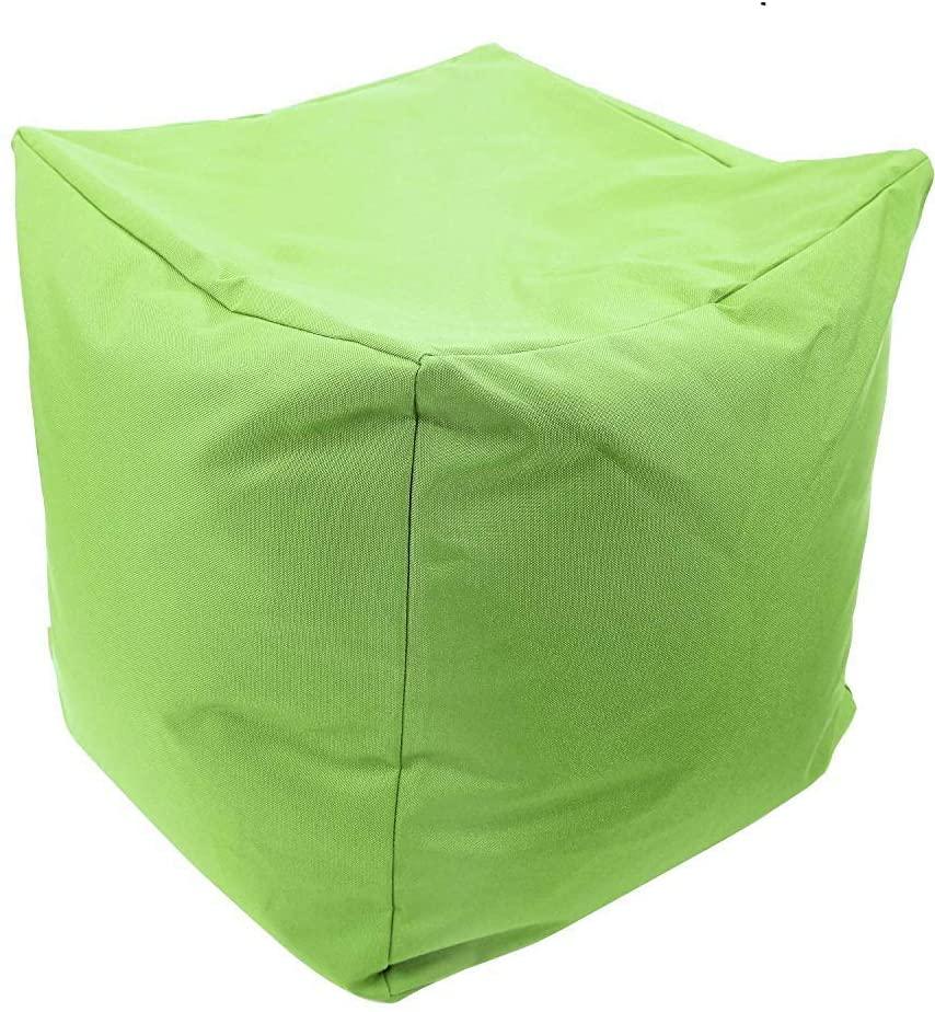 Waterproof Cube Bean Bag Indoor & Outdoor Medium Size Footstool Pouffe Beanbags - Comfort Style